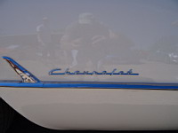 Chevrolet Corvette C1, decapotable blanche (de 1953) (prise a Amberieux, France, 2016) (12)